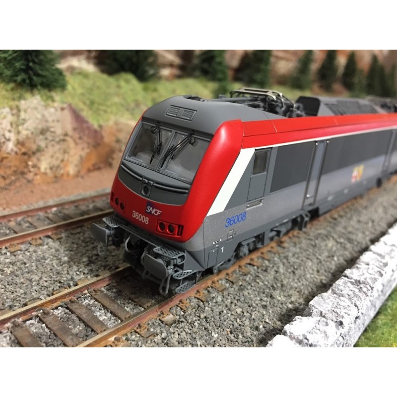 HJ 2459 LOCOMOTIVE ELECTRIQUE BB 36008 ASTRIDE BLAINVILLE DAMELEVIERES MULTISERVICE SNCF